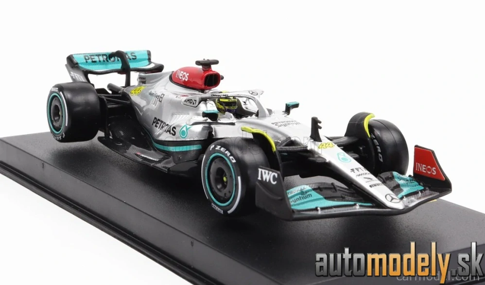 BURAGO - MERCEDES GP - F1 W13E TEAM MERCEDES-AMG PETRONAS F1 N 44 SEASON 2022 LEWIS HAMILTON - 1:43