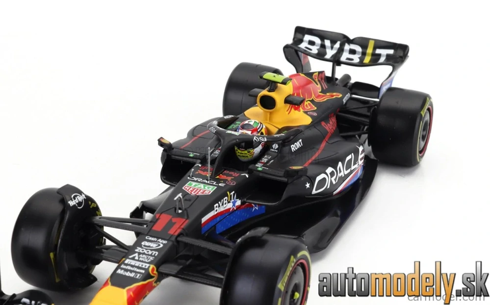 BURAGO - RED BULL - F1 RB19 TEAM ORACLE RED BULL RACING N 11 4th AUSTIN USA GP 2023 SERGIO PEREZ - 1:24