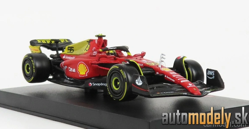 BURAGO - FERRARI - F1-75 SCUDERIA FERRARI N 55 4th MONZA GP ITALY 2022 CARLOS SAINZ - 1:43