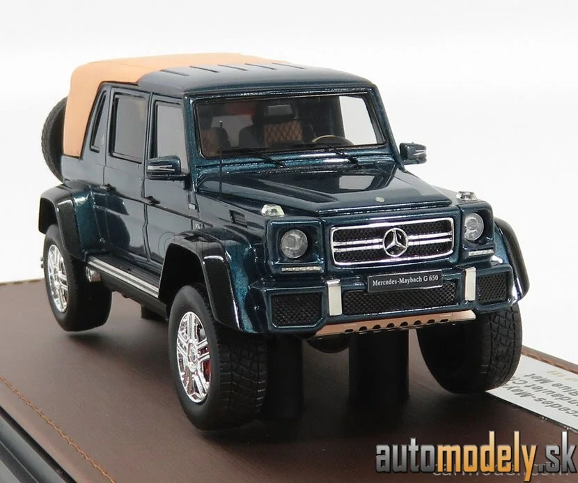 GLM-MODELS - MERCEDES BENZ - G-CLASS G650 MAYBACH CLOSE ROOF 2017 - 1:43