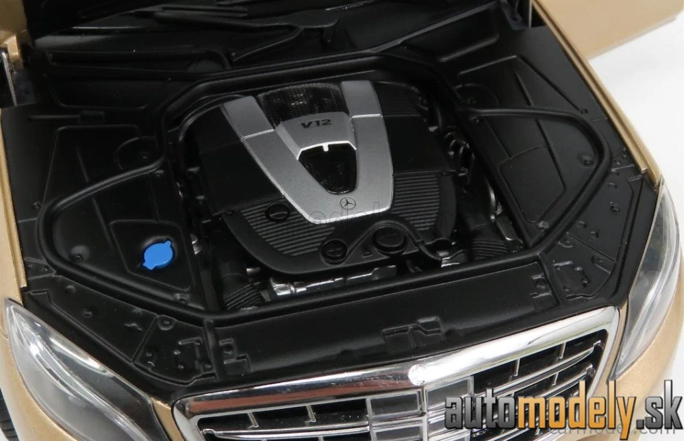 AUTOART - MERCEDES BENZ - S-CLASS S600 V12 BITURBO 2016 - 1:18