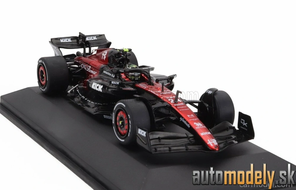 SOLIDO - ALFA ROMEO - F1 C43 TEAM STAKE N 24 AUSTRALIAN GP 2023 GUANYU ZHOU - 1:43