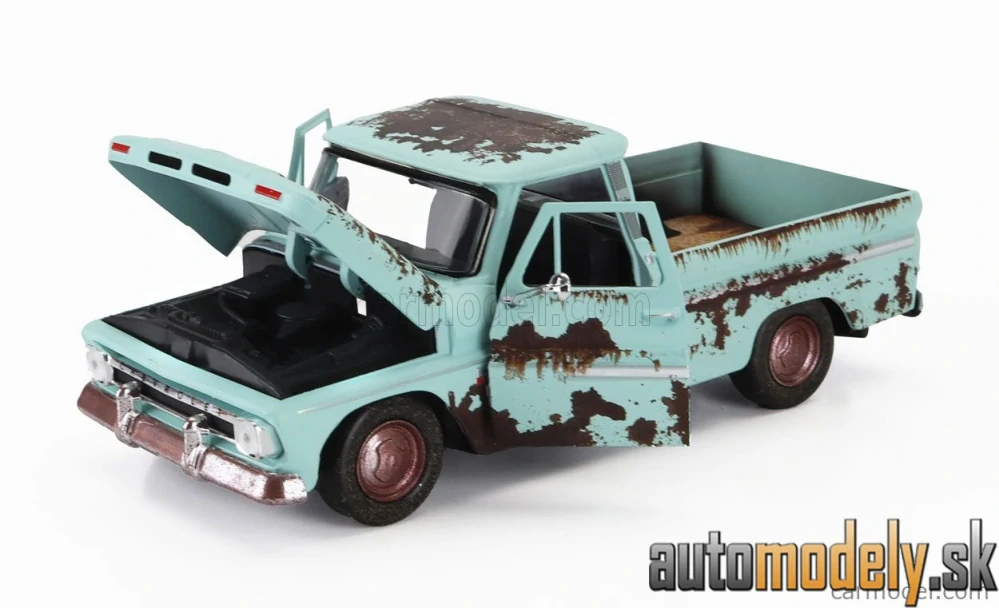 MOTOR-MAX - CHEVROLET - C-10 PICK-UP WEATHERED TREASURE 1966 - 1:24