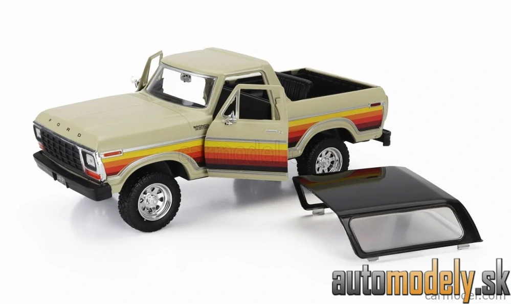 MOTOR-MAX - FORD USA - BRONCO HARD-TOP CLOSED 1978 - 1:24