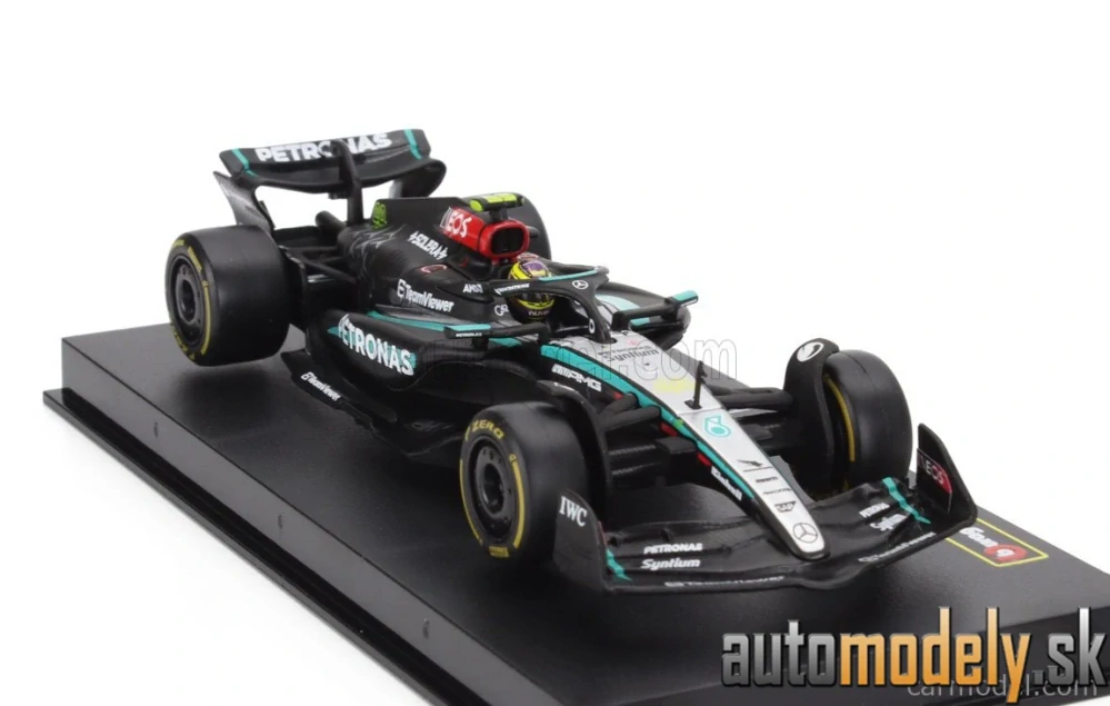 BURAGO - MERCEDES GP - F1 W15 EQ PERFORMANCE TEAM AMG PETRONAS MOTORSPORT N 44 SEASON 2024 LEWIS HAMILTON - 1:43