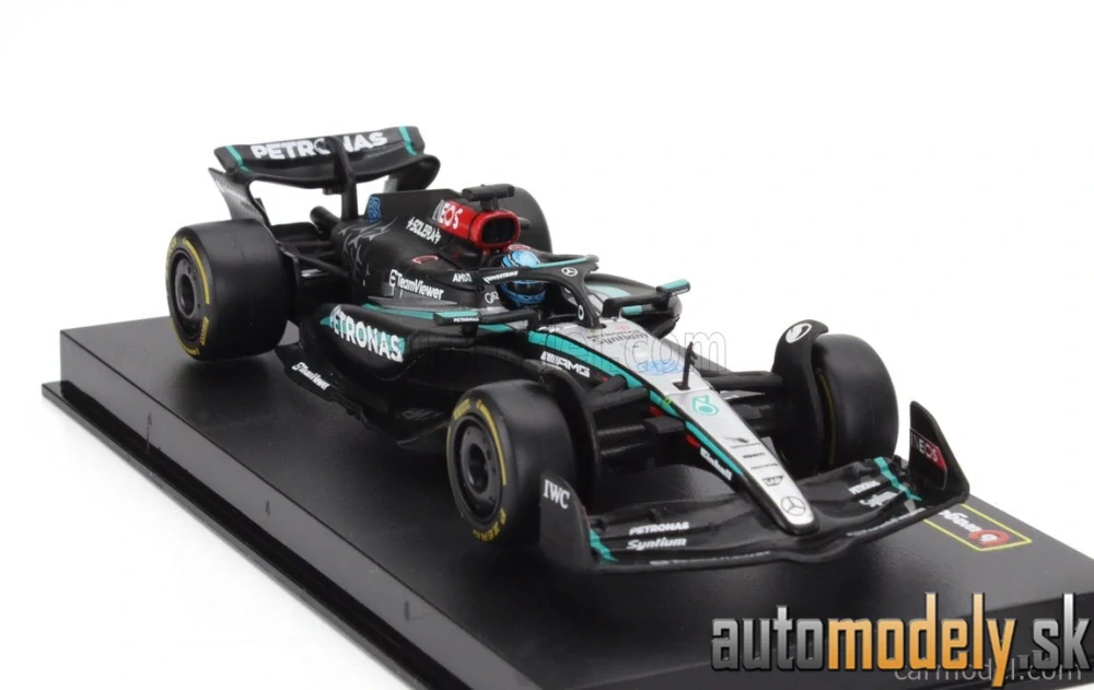 BURAGO - MERCEDES GP - F1 W15 EQ PERFORMANCE TEAM AMG PETRONAS MOTORSPORT N 63 SEASON 2024 GEORGE RUSSELL - 1:43