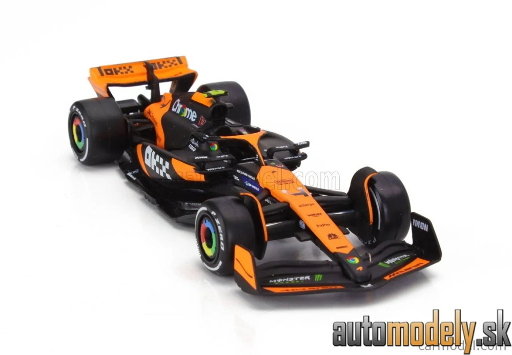 BURAGO - McLAREN - F1 MCL38 TEAM MCLAREN N 4 SEASON 2024 LANDO NORRIS - 1:43