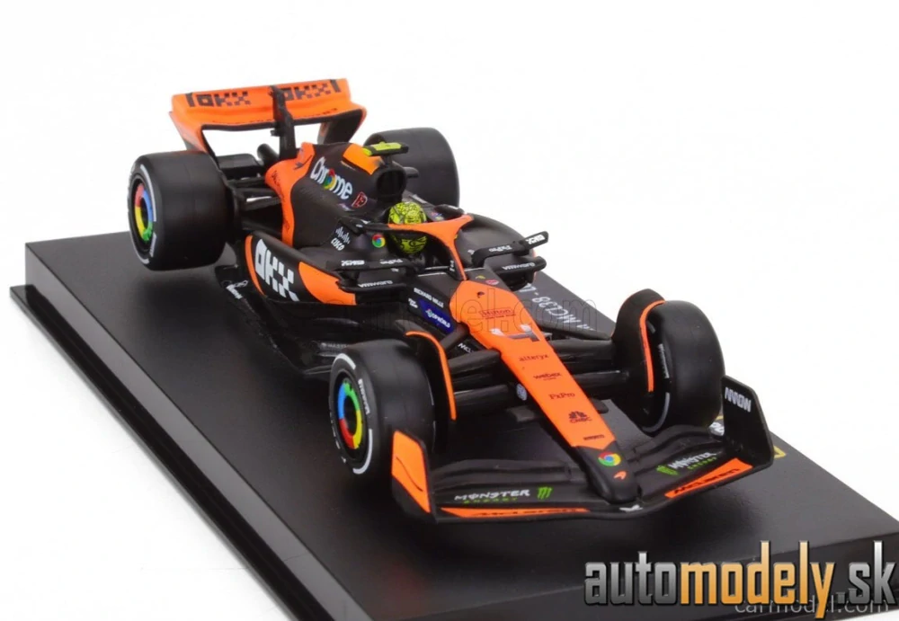 BURAGO - McLAREN - F1 MCL38 TEAM MCLAREN N 4 WINNER MIAMI GP 2024 FIRST F1 VICTORY LANDO NORRIS - 1:43