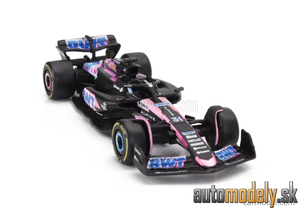 BURAGO - ALPINE - F1 A524 TEAM BWT ALPINE N 31 SEASON 2024 ESTEBAN OCON - 1:43