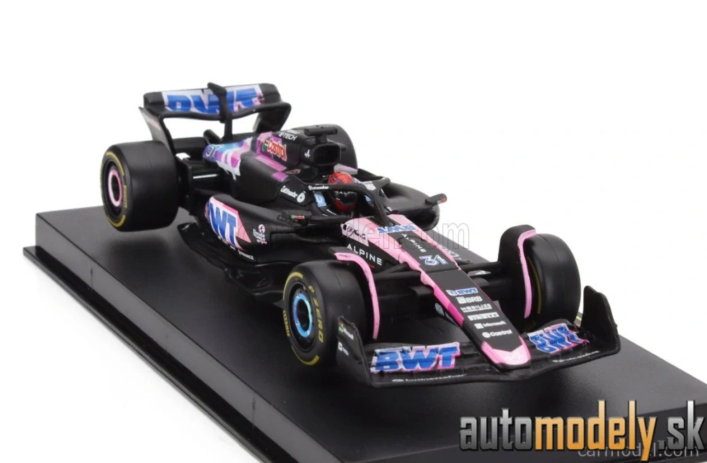 BURAGO - ALPINE - F1 A524 TEAM BWT ALPINE N 31 SEASON 2024 ESTEBAN OCON - 1:43