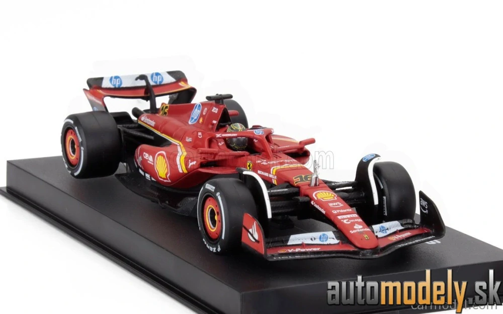 BURAGO - FERRARI - F1 SF-24 TEAM SCUDERIA FERRARI N 16 WINNER ITALY MONZA GP 2024 CHARLES LECLERC - 1:43