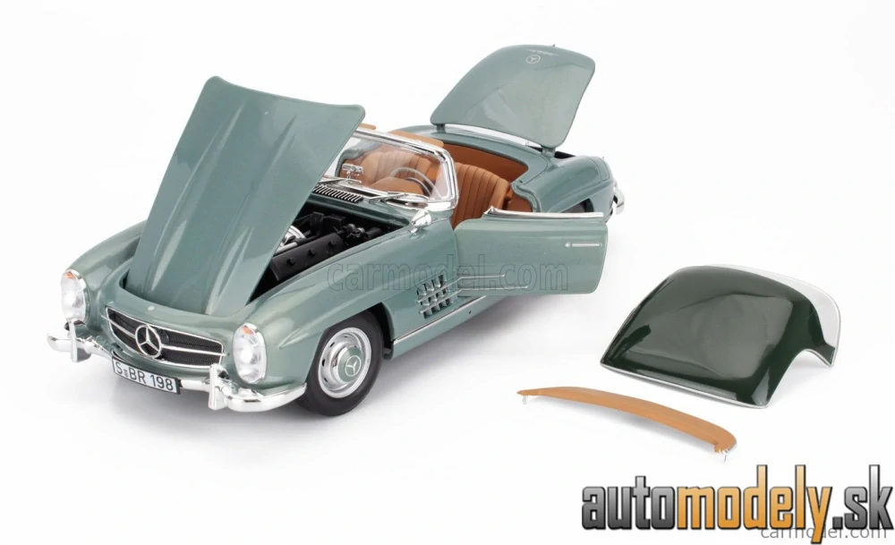NOREV - MERCEDES BENZ - 300SL ROADSTER SPIDER (W198II) 1957 - 1:18