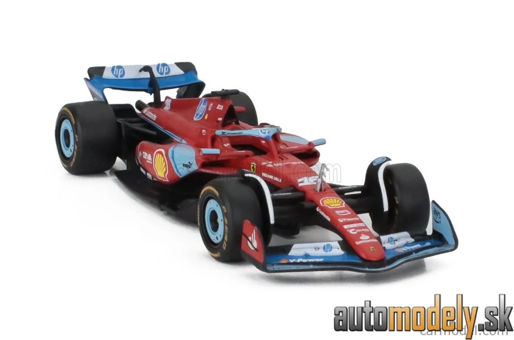 Bburago - FERRARI - F1 SF-24 TEAM SCUDERIA FERRARI N 16 3rd MIAMI GP 2024 CHARLES LECLERC - 1:43