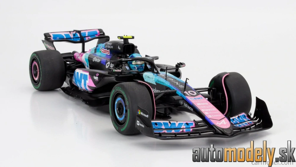 SOLIDO - ALPINE - F1 A524 TEAM BWT ALPINE N 10 BRAZILIAN GP 2024 PIERRE GASLY - 1:18