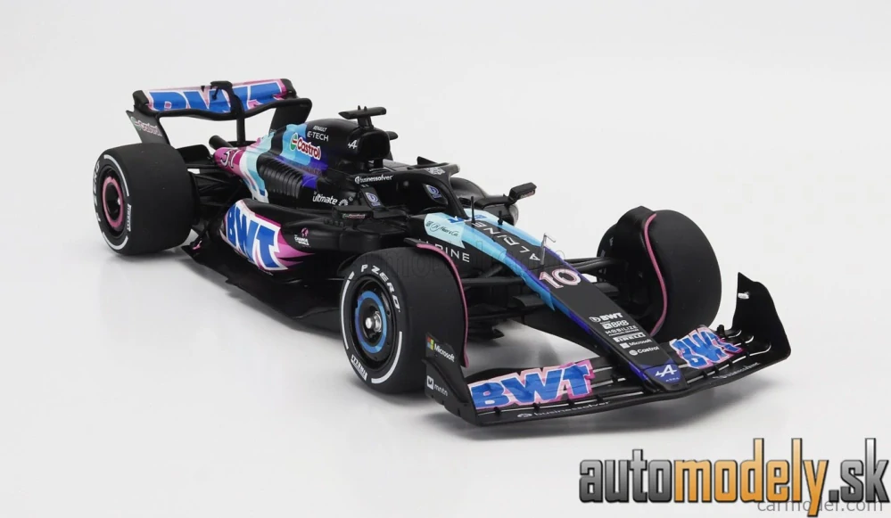 SOLIDO - ALPINE F1 A524 TEAM BWT ALPINE N 31 N 10 PRESENTATION SEASON 2024 ESTEBAN OCON - PIERRE GASLY - 1:18