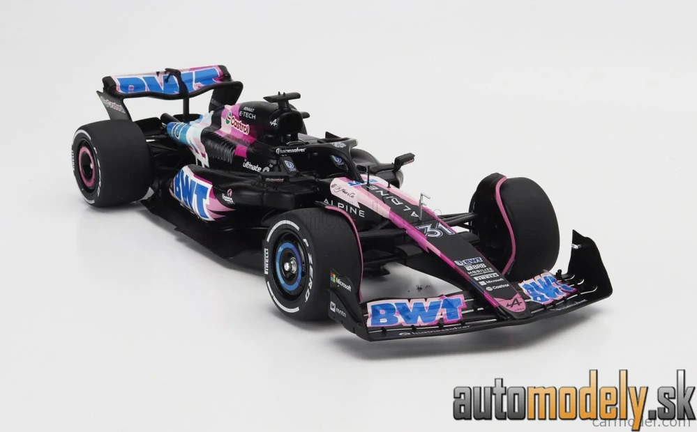 SOLIDO - ALPINE F1 A524 TEAM BWT ALPINE N 10 PRESENTATION SEASON 2024 PIERRE GASLY - 1:18