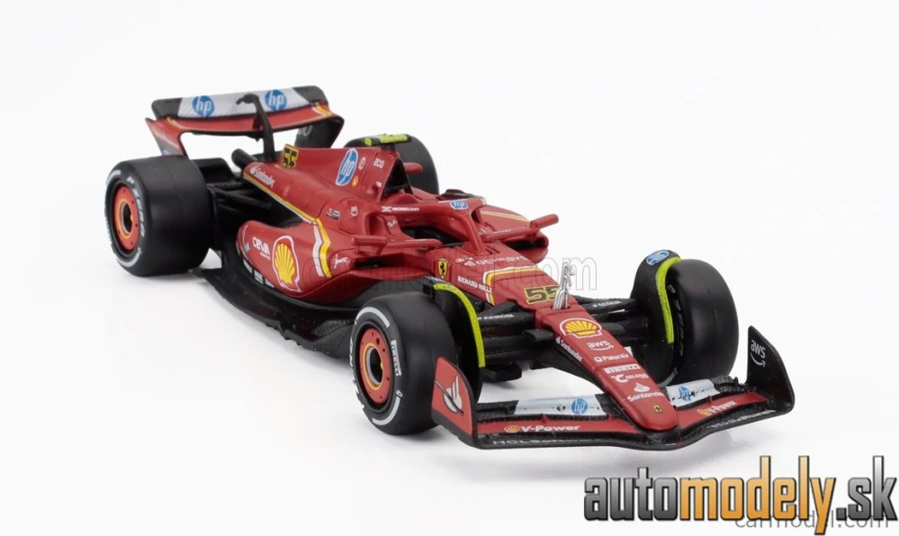 BURAGO - FERRARI - F1 SF-24 TEAM SCUDERIA FERRARI N 55 4th ITALY MONZA GP 2024 CARLOS SAINZ - 1:43
