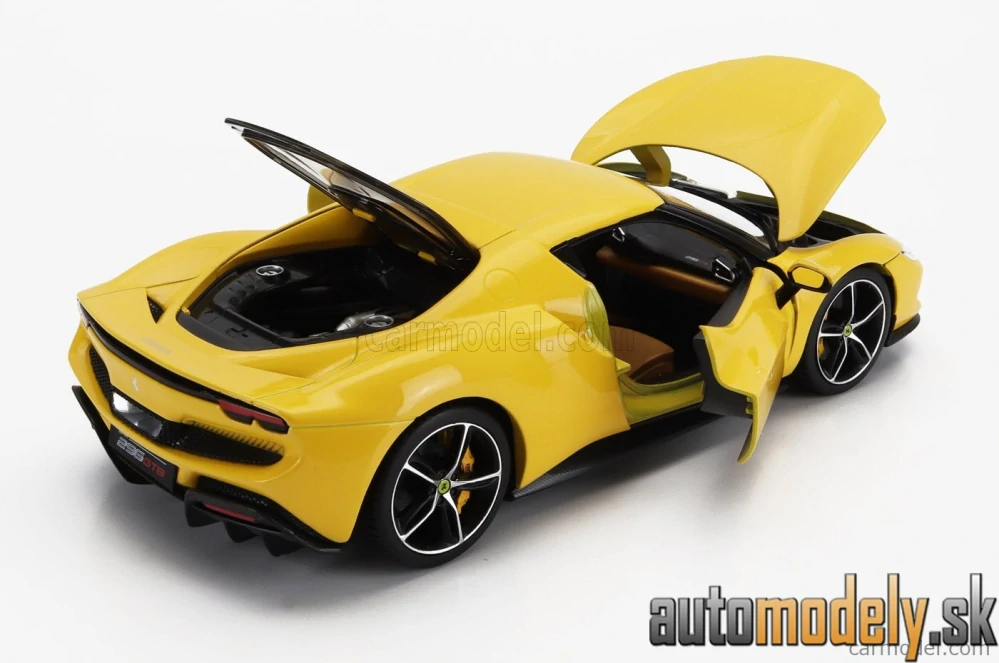 Bburago - FERRARI 296 GTB HYBRID 830HP V6 2021 - 1:18