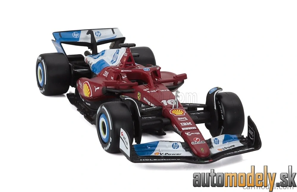 Bburago - FERRARI - F1 SF-25 TEAM SCUDERIA FERRARI HP N 16 MIAMI GP 2025 CHARLES LECLERC - 1:43