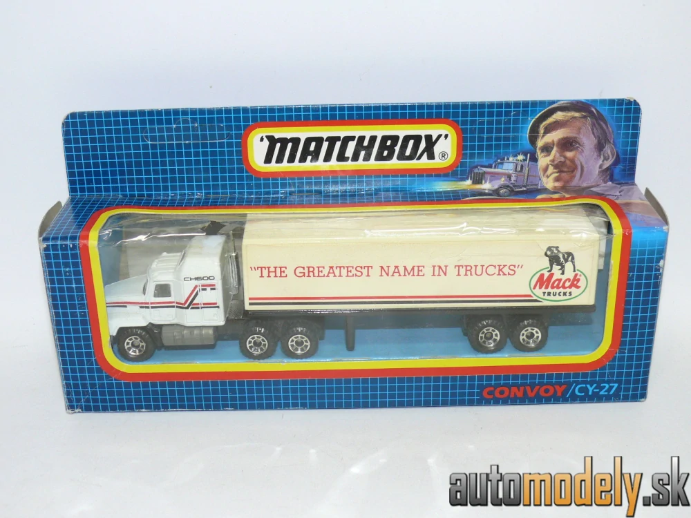 Matchbox CY-27 - Mack CH600 Box Truck - 1:97