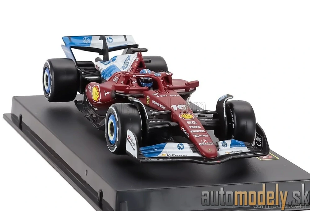 Bburago - FERRARI - F1 SF-25 TEAM SCUDERIA FERRARI HP N 16 MIAMI GP 2025 CHARLES LECLERC - 1:43