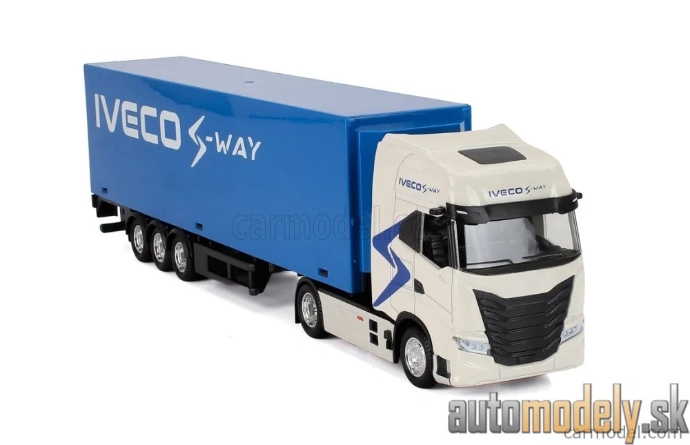 Burago - IVECO FIAT - S-WAY 570 TRUCK CASSONATO 2021 - 1:43