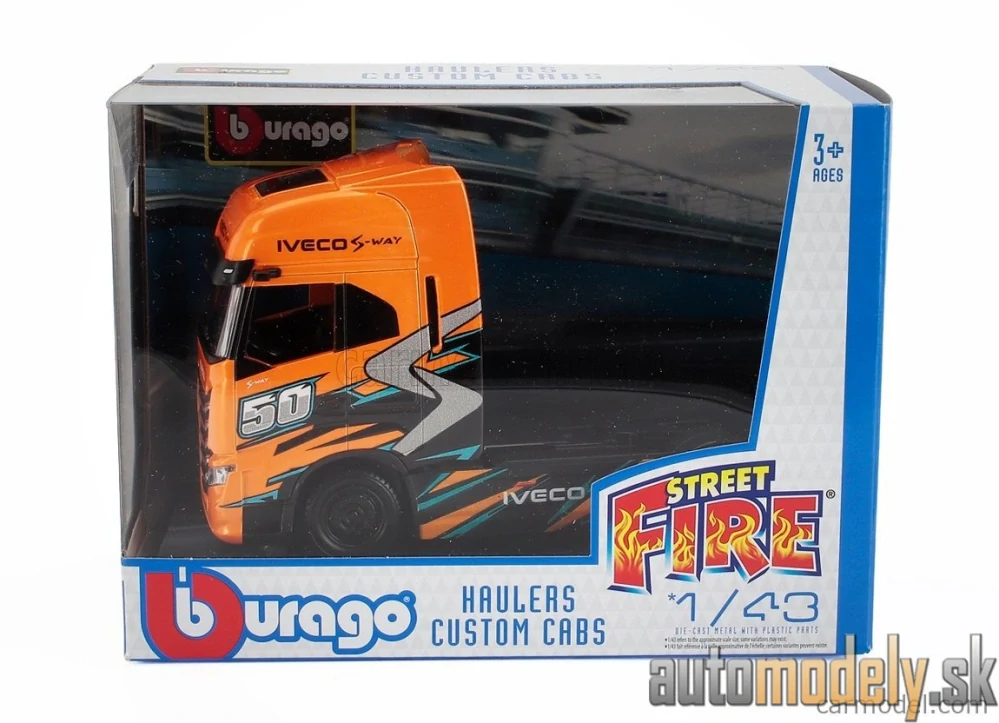 Burago - IVECO FIAT - S-WAY 570 TRACTOR TRUCK 2-ASSI 2021 - 1:43