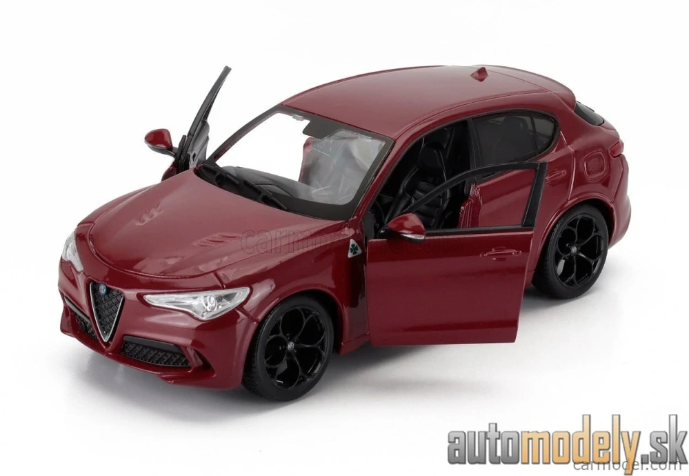 Burago - ALFA ROMEO - STELVIO Q4 QUADRIFOGLIO V6 BITURBO 510hp 2017 - 1:24