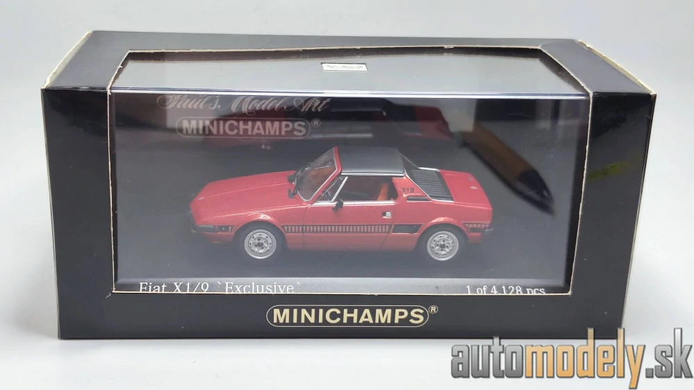 Minichamps - FIAT X 1/9 Exclusive (1972-78) Arancio Metallic - 1:43