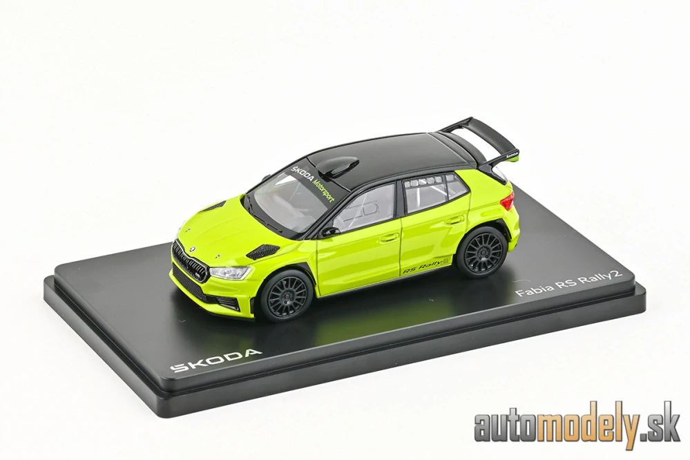 Abrex - Škoda Fabia IV RS Rally2 (2022) 1:43 - Zelená Mamba