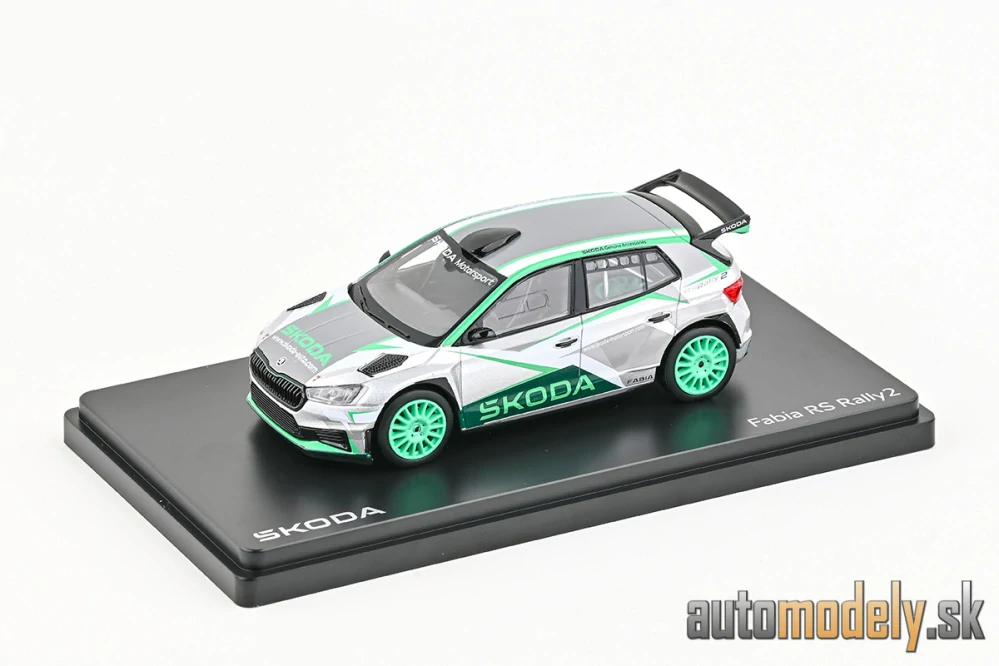 Abrex - Škoda Fabia IV RS Rally2 (2022) 1:43 - Škoda Motorsport Design 2023