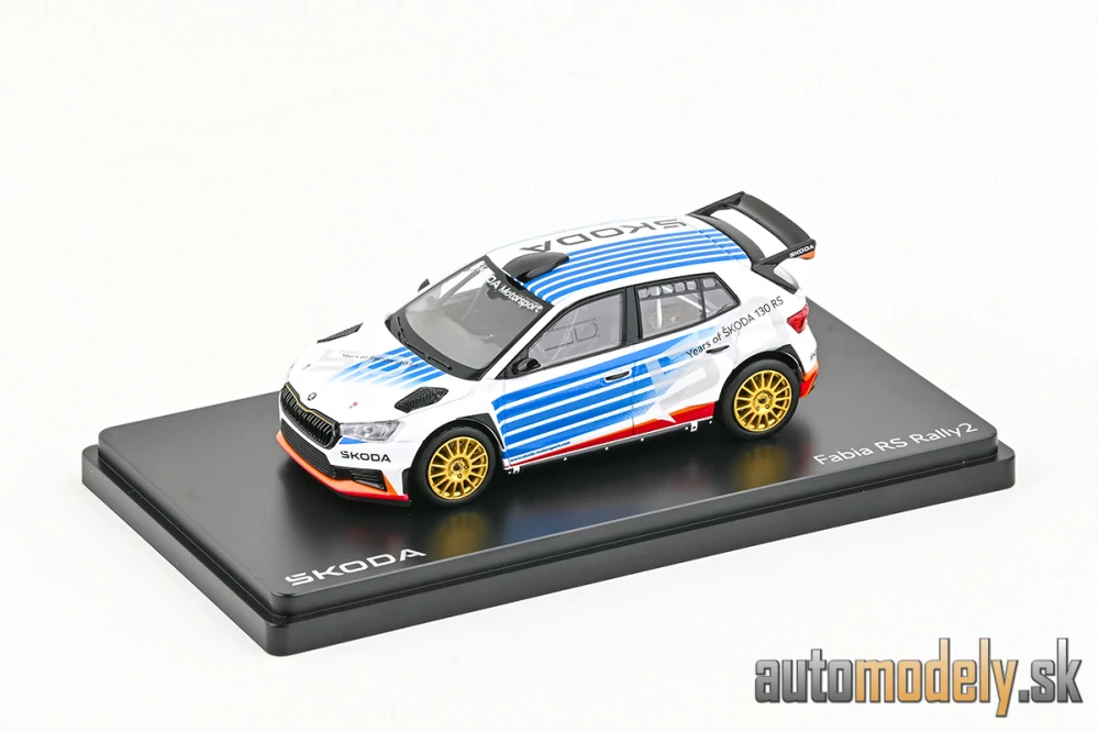 Abrex - Škoda Fabia IV RS Rally2 (2022) 1:43 - Škoda Motorsport Design 2025 130RS MC