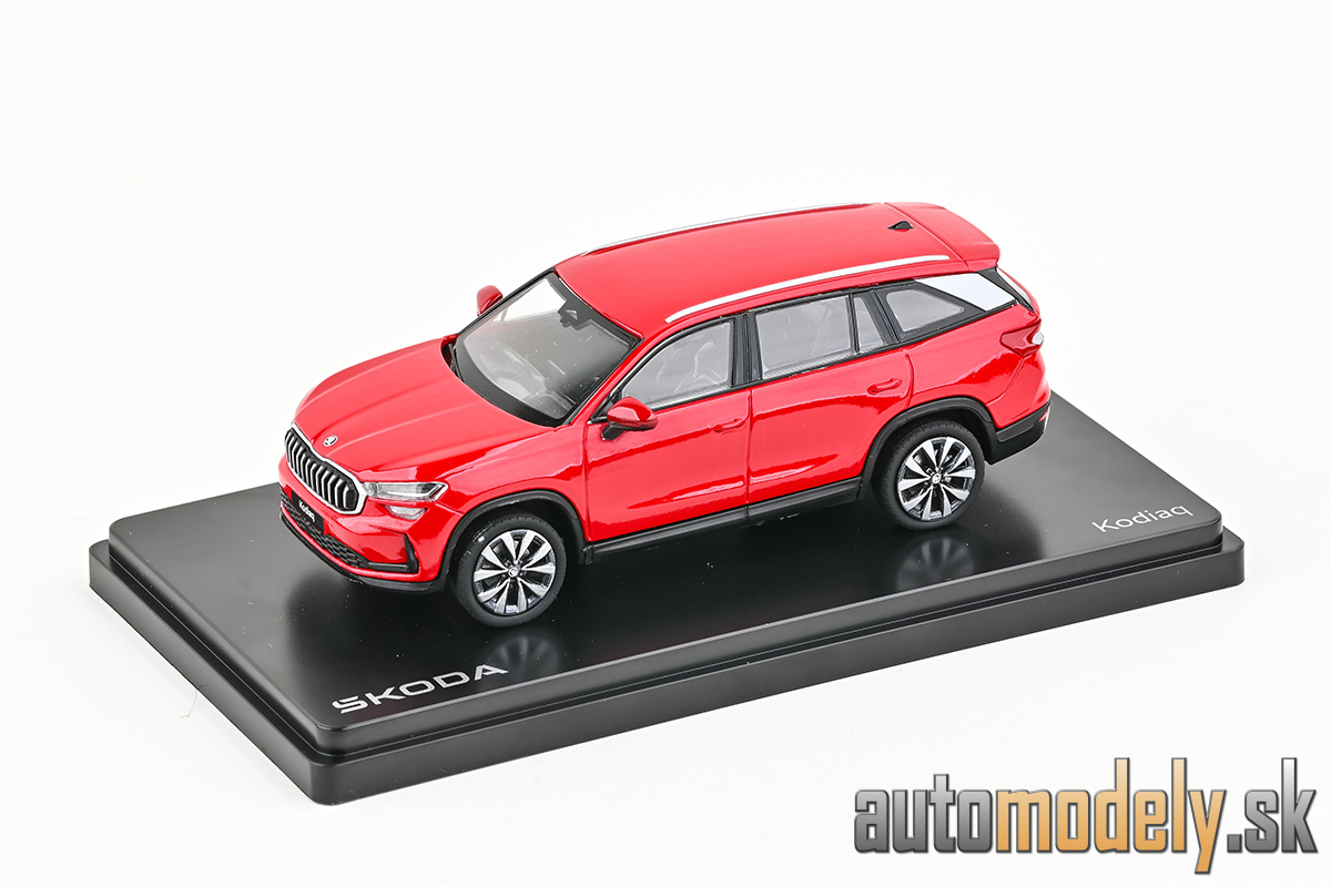 Abrex - Škoda Kodiaq II (2023) Červená Velvet Metalíza - 1:43