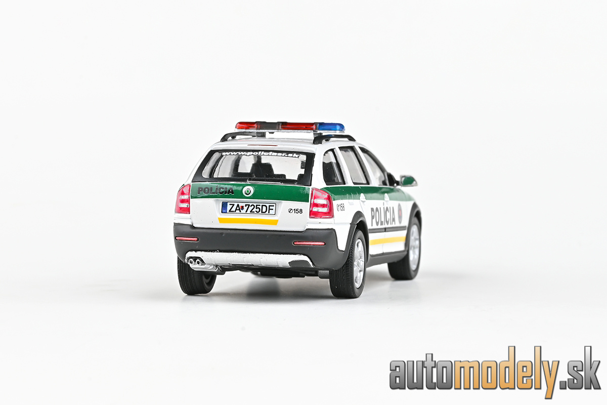 Abrex - Škoda Octavia Combi Scout Polícia - 1:43