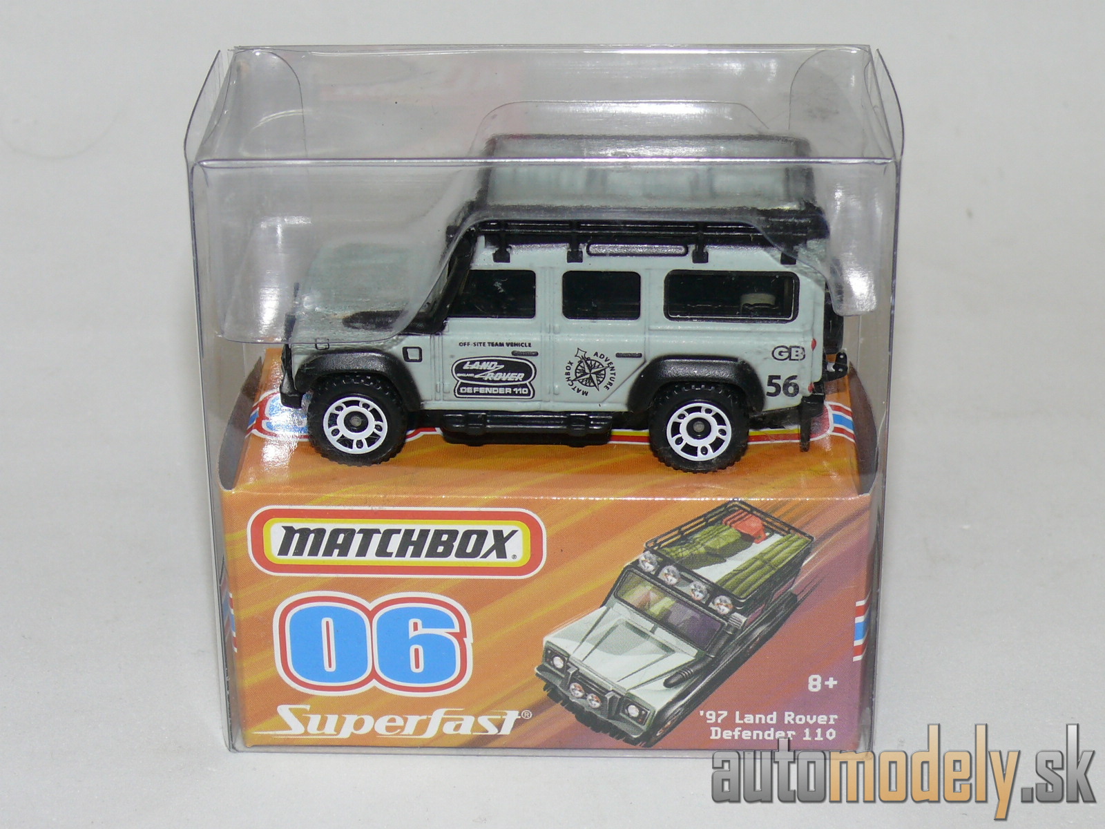 Matchbox - 06 Land Rover Defender 110 1997 - 1:64