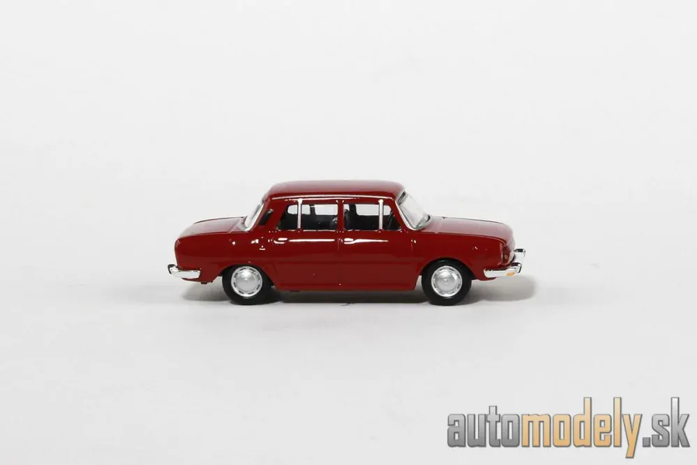 Abrex - Škoda 110L (1973) červená rubínová - 1:72