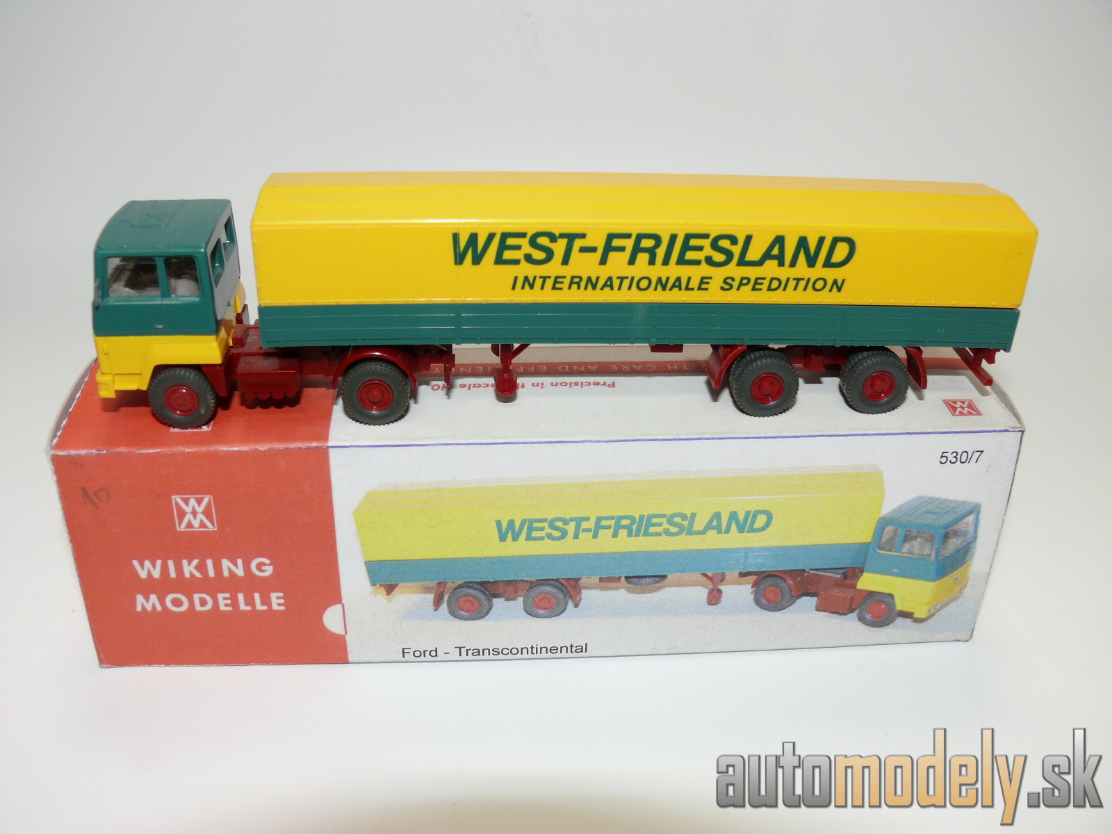 Wiking 530/7 - Ford Transcontinental "West-Friesland" - HO 1:87