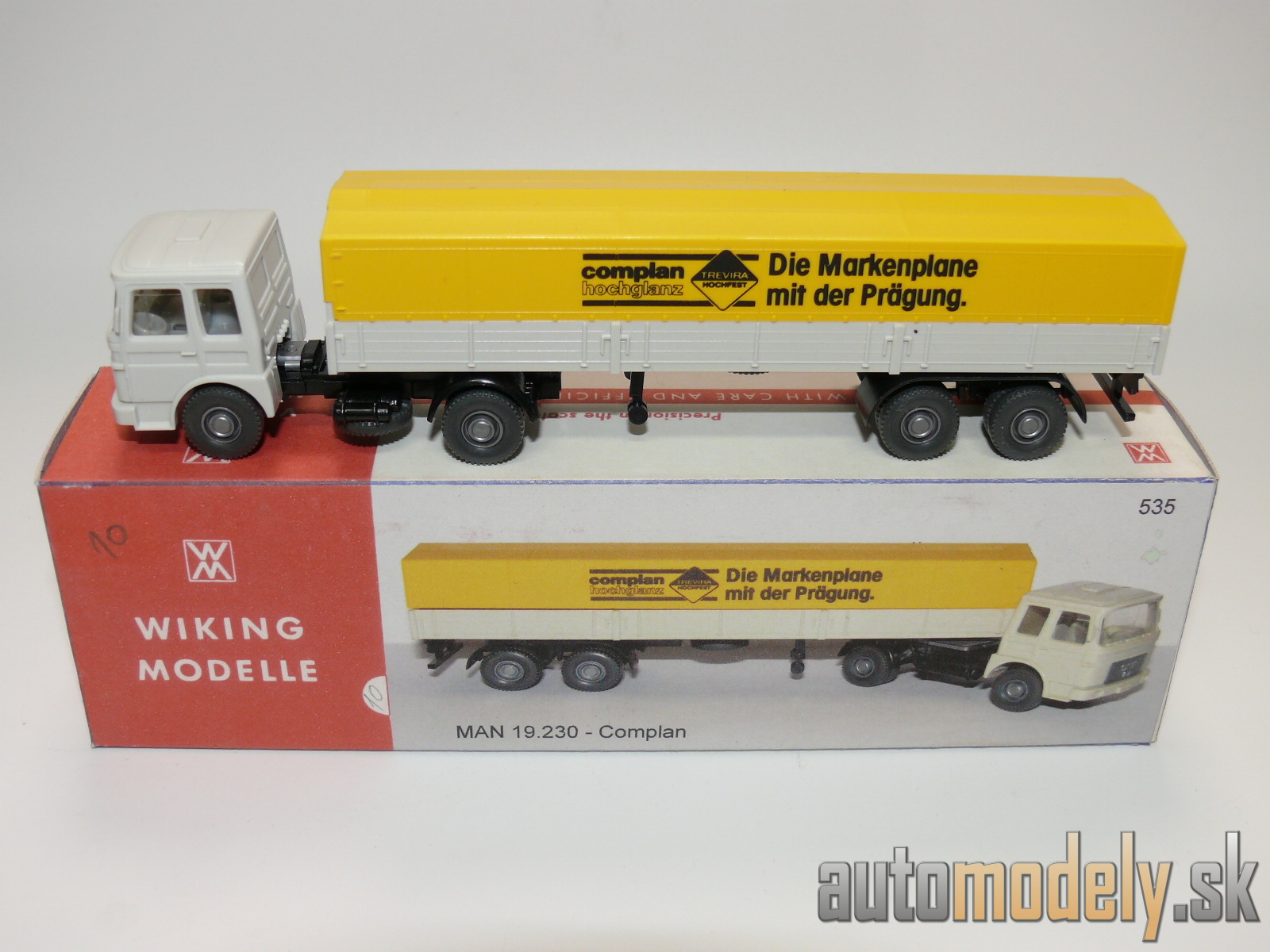 Wiking - M.A.N. 19.230 "Complan" - HO 1:87