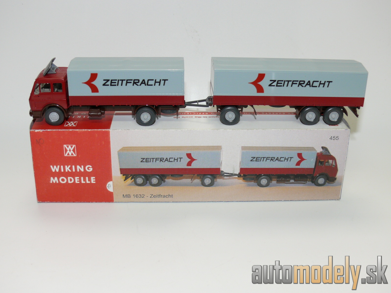 Wiking 455 - MB 1632 "Zeitfracht" - HO 1:87