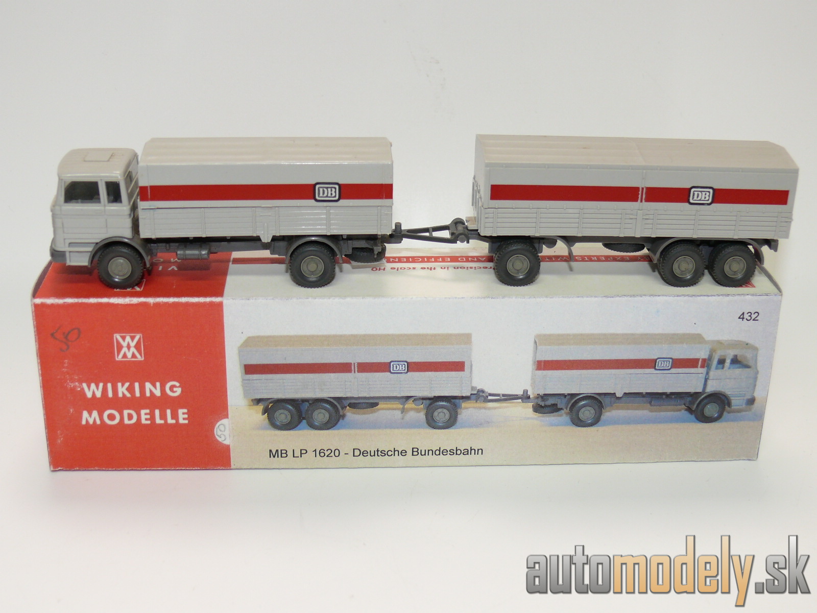 Wiking 432 - MB LP 1620 "DB" - HO 1:87