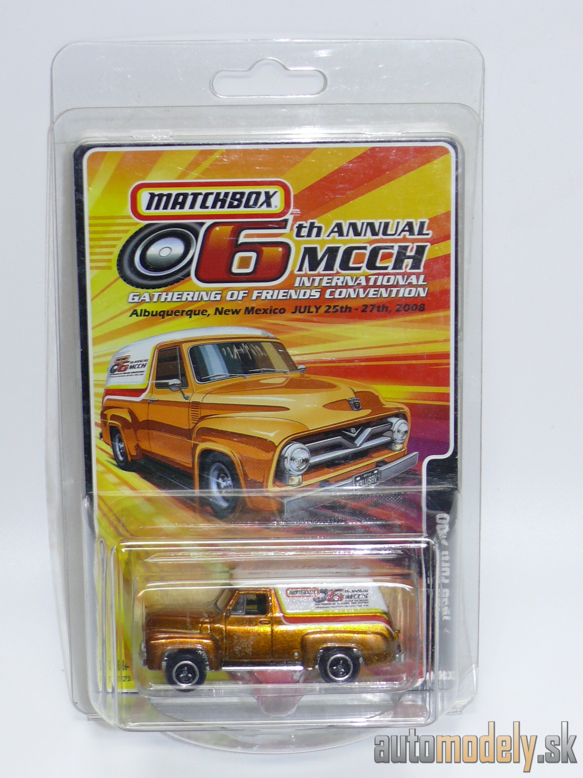 Matchbox P2273 - 1955 Ford F100 "6th Annual MCCH International Gathering of Friends Convention" - 1:69