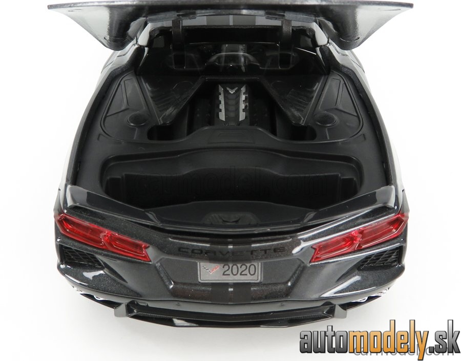Maisto - CHEVROLET - CORVETTE STINGRAY 2020 - GREY MET - 1:18