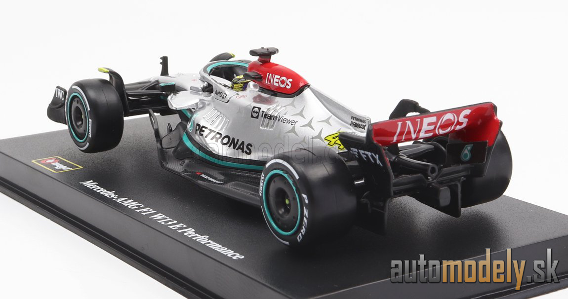BBURAGO - MERCEDES GP - F1 W13E TEAM MERCEDES-AMG PETRONAS F1 N 44 SEASON 2022 LEWIS HAMILTON - 1:43