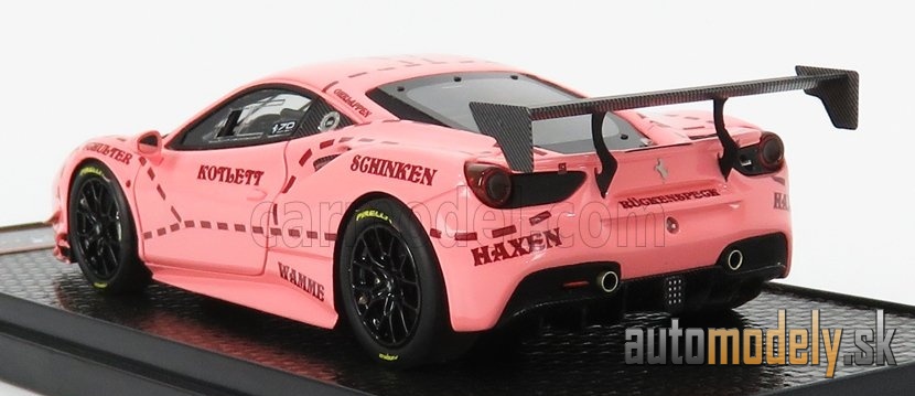 BBR-MODELS - FERRARI - 488 CHALLENGE N 0 ROLEX 24h DAYTONA 2018 (PINK) - 1:43