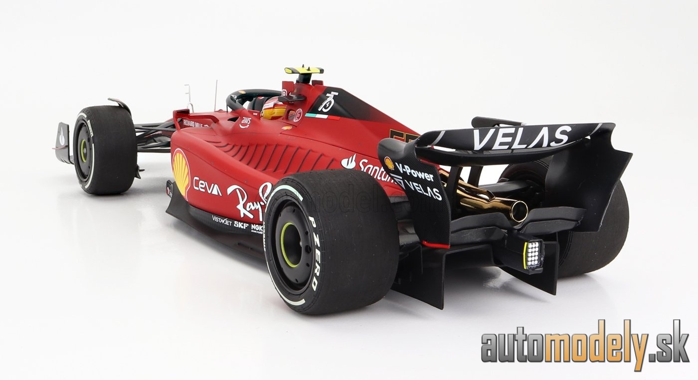BBR-MODELS - FERRARI - F1-75 TEAM SCUDERIA FERRARI N 55 AUSTRALIAN GP 2022 CARLOS SAINZ - 1:18
