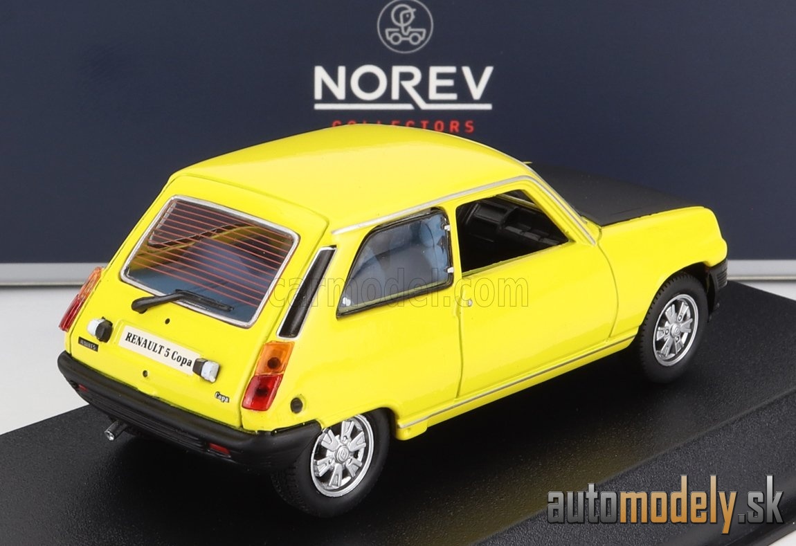 NOREV - RENAULT - R5 COPA 1980 (YELLOW BLACK) - 1:43