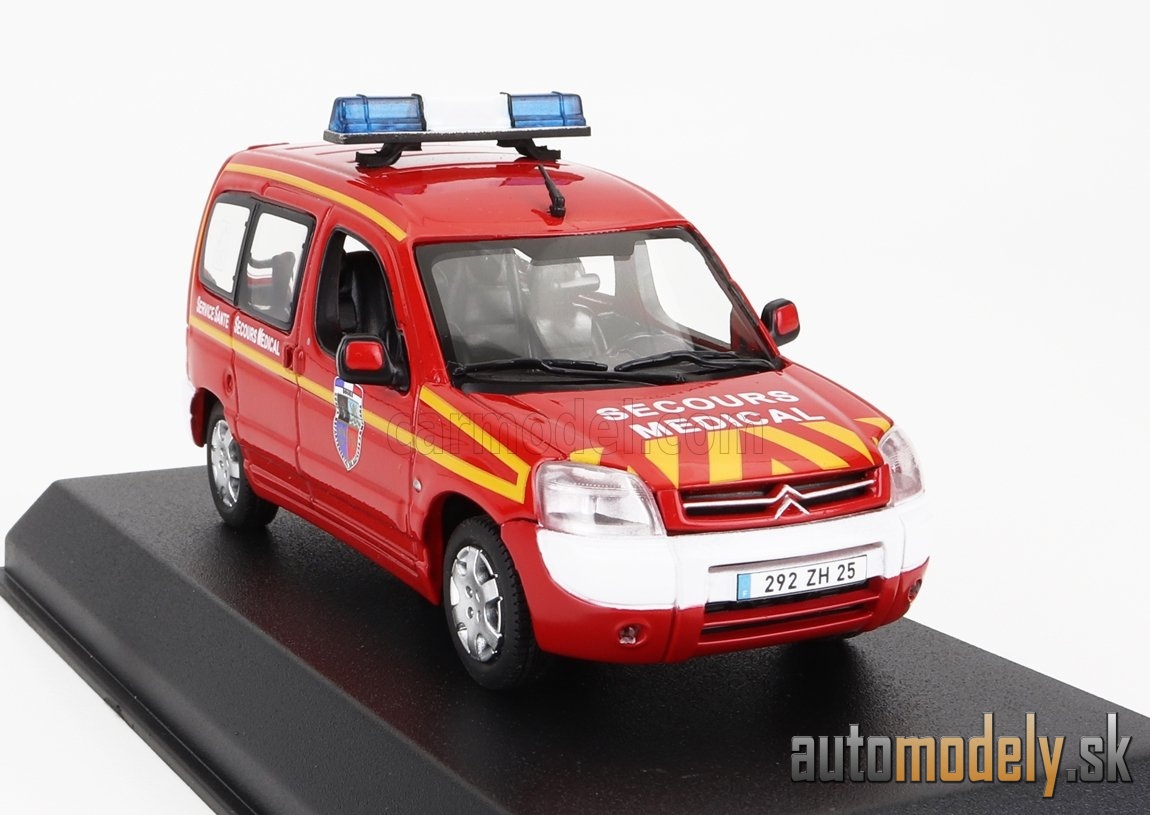 NOREV - CITROEN - BERLINGO POMPIERS SECOURS MEDICAL 2004 - 1:43