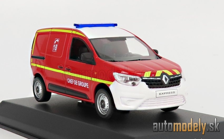 NOREV - RENAULT - EXPRESS VAN SAPEURS POMPIERS 2021 - 1:43