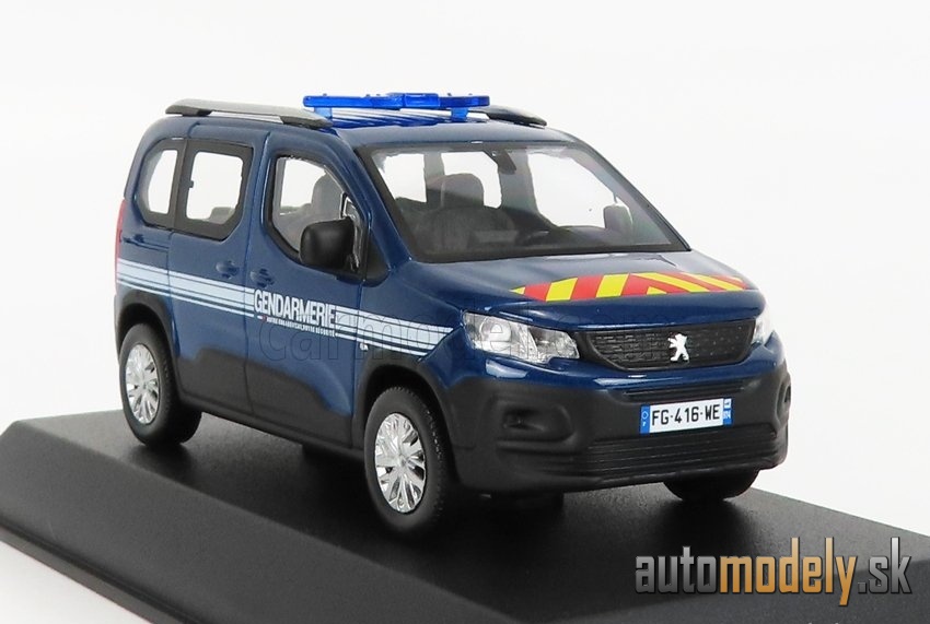 NOREV - PEUGEOT - RIFTER GENDARMERIE POLICE OTREMER 2019 (BLUE)- 1:43