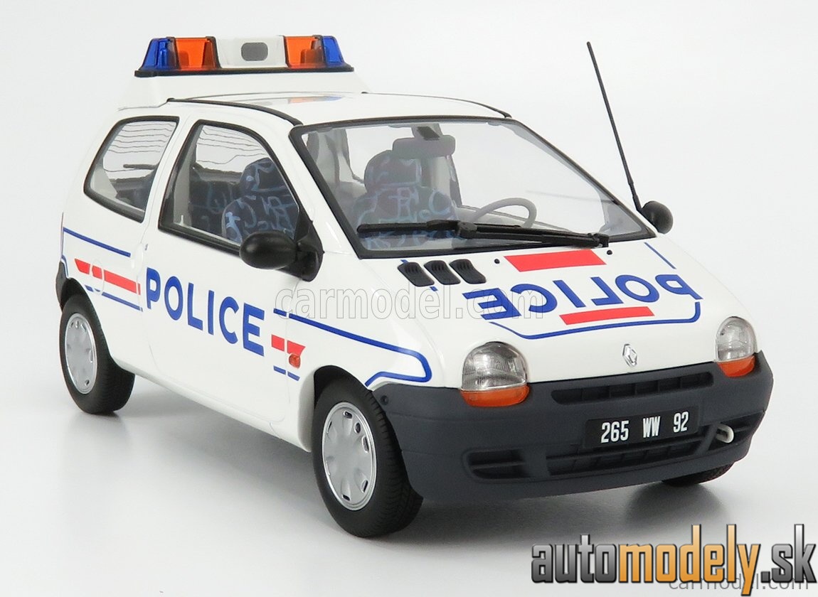 Norev - RENAULT - TWINGO POLICE 1995 - WHITE - 1:18